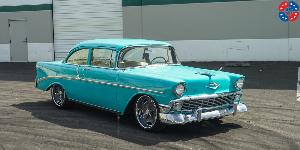 Chevrolet Bel Air with US Mags Bonneville - US309